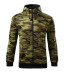 MALFINI Pánska mikina Camo Zipper