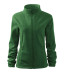 MALFINI Dámska fleecová mikina Jacket - Fľaškovo zelená | XL