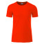 James & Nicholson Klasické pánske tričko z biobavlny 8008 - Červená | XXL