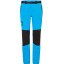 James & Nicholson Pánske trekingové nohavice JN1206 - Jasná modrá / tmavomodrá | XL