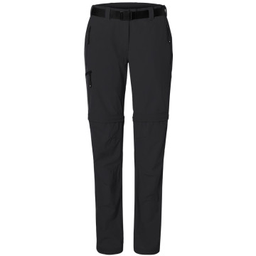 James & Nicholson Pánske outdoorové nohavice s odopínateľnými nohavicami JN1202 - Papraďová | L