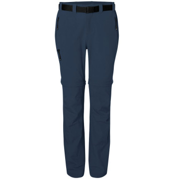 James & Nicholson Dámske outdoorové nohavice s odopínateľnými nohavicami JN1201 - Jasno modrá | XXL