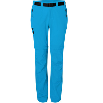 James & Nicholson Dámske outdoorové nohavice s odopínateľnými nohavicami JN1201 - Jasno modrá | XXL