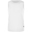 James & Nicholson Pánske športové tričko bez rukávov JN305 - Biela / čierna | XL