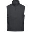 James & Nicholson Pánska softshellová vesta JN1022 - Azúrová | XL