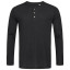 Stedman Pánske tričko s dlhým rukávom Shawn Henley - Čierna | XL