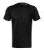 MALFINI Pánske tričko Chance - Čierny melír | XL