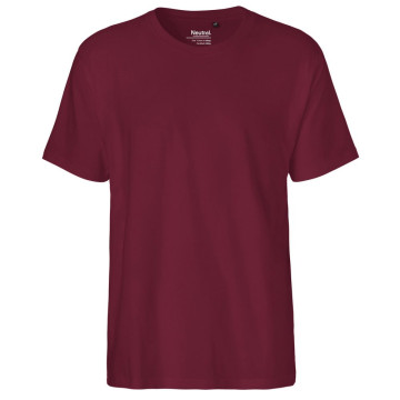 Neutral Pánske tričko Classic z organickej Fairtrade bavlny - Dusty purple | S