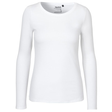 Neutral Dámske tričko s dlhým rukávom z organickej Fairtrade bavlny - Uhľová | L