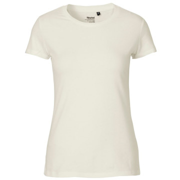 Neutral Dámske tričko Fit z organickej Fairtrade bavlny - Piesková | M