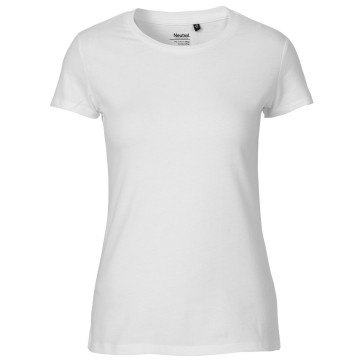 Neutral Dámske tričko Fit z organickej Fairtrade bavlny - Tmavý melír | L