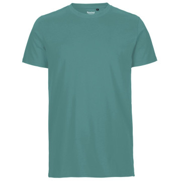 Neutral Pánske tričko Fit z organickej Fairtrade bavlny - Fialová | XXL