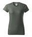 MALFINI Dámske tričko Basic - Stredne zelená | M