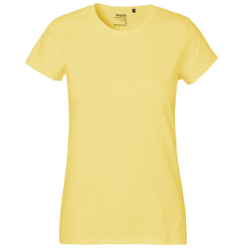 Neutral Dámske tričko Classic z organickej Fairtrade bavlny - Dusty yellow | M