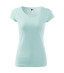 MALFINI Dámske tričko Pure - Námornícka modrá | XL