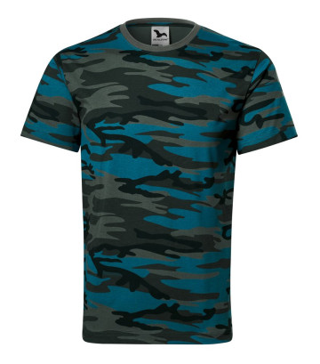 MALFINI Maskáčové tričko Camouflage